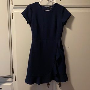 Club Monaco navy blue dress